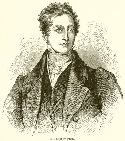Sir Robert Peel autorstwa English School