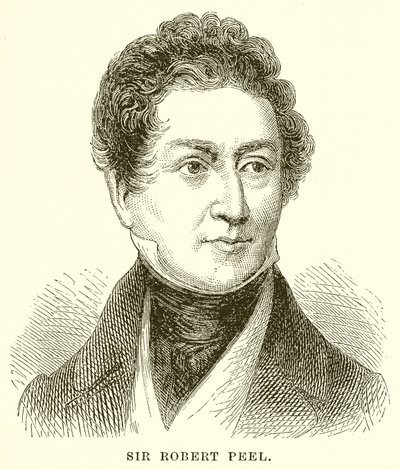 Sir Robert Peel autorstwa English School