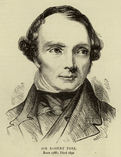Sir Robert Peel autorstwa English School