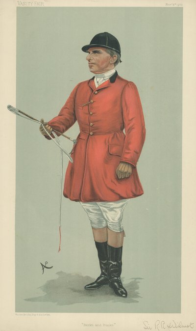 Sir Robert Rodney Wilmot, Berks and Bucks, 5 listopada 1903, komiks Vanity Fair autorstwa English School