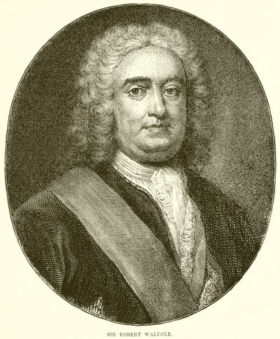 Sir Robert Walpole autorstwa English School