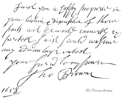 Sir Thomas Browne autorstwa English School