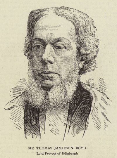 Sir Thomas Jamieson Boyd (Grawerowanie) autorstwa English School