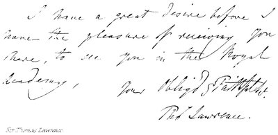 Sir Thomas Lawrence autorstwa English School