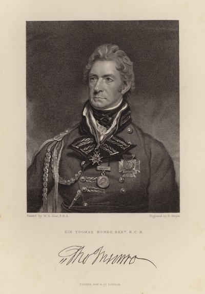 Sir Thomas Munro autorstwa English School