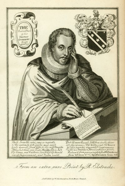 Sir Thomas Overbury autorstwa English School