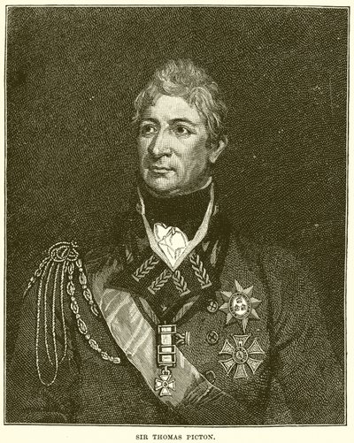 Sir Thomas Picton autorstwa English School