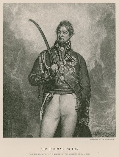 Sir Thomas Picton autorstwa English School
