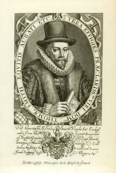 Sir Thomas Smith autorstwa English School