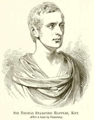 Sir Thomas Stamford Raffles, Knt autorstwa English School