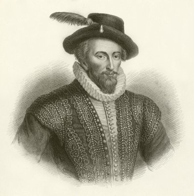 Sir Walter Raleigh autorstwa English School