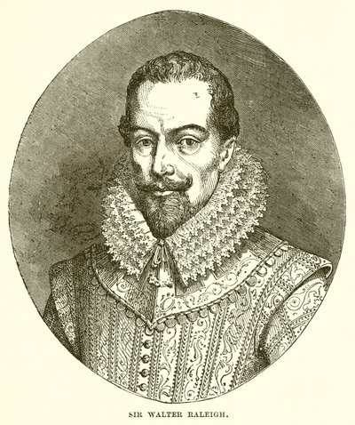 Sir Walter Raleigh autorstwa English School