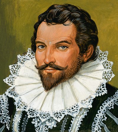 Sir Walter Raleigh autorstwa English School