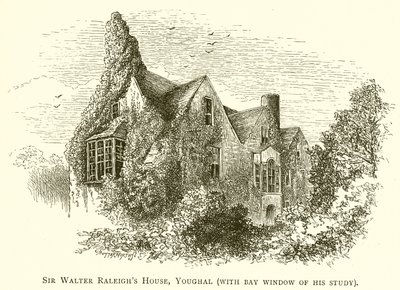 Sir Walter Raleighs House, Youghal (z wykuszem swojego gabinetu) autorstwa English School