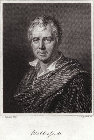 Sir Walter Scott autorstwa English School