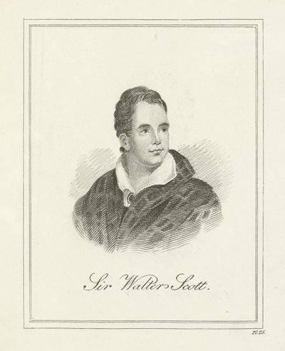 Sir Walter Scott autorstwa English School