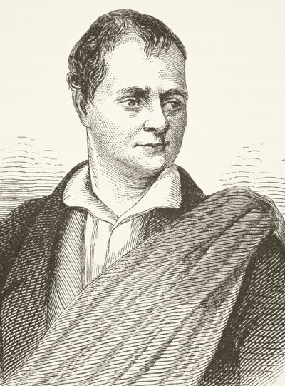 Sir Walter Scott, z „The National and Domestic History of England” Williama Hickmana Smitha Aubreya (1858-1916) opublikowanego w Londynie ok. 1890 r. autorstwa English School