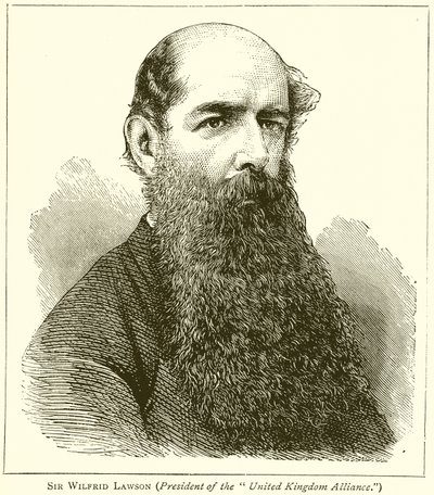 Sir Wilfrid Lawson (Prezydent Sojuszu Zjednoczonego Królestwa) autorstwa English School