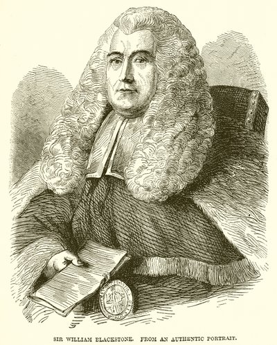 Sir William Blackstone autorstwa English School