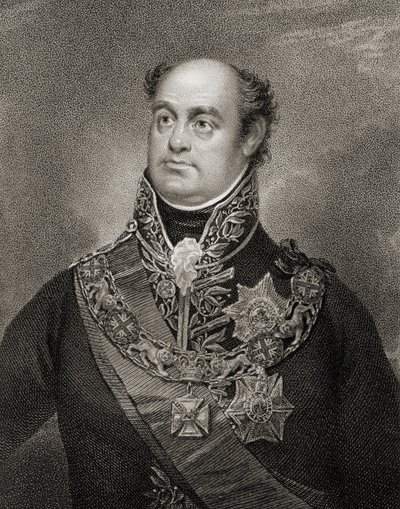 Sir William Carr Beresford (1768-1854) (grawerowanie) autorstwa English School
