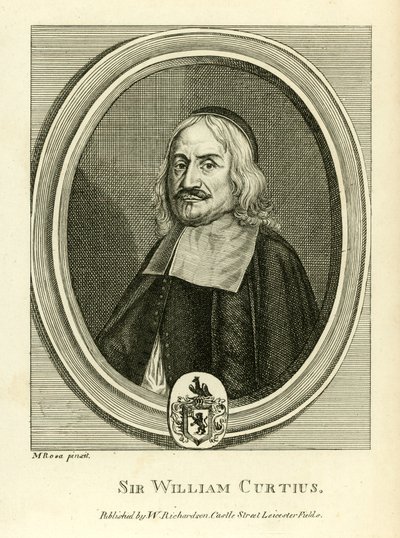 Sir William Curtius autorstwa English School
