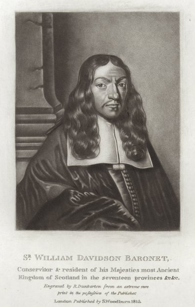 Sir William Davidson autorstwa English School