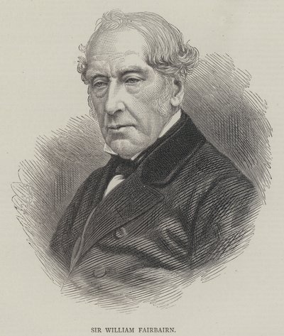 Sir William Fairbairn autorstwa English School