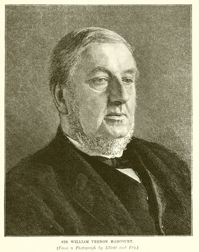 Sir William Vernon Harcourt autorstwa English School