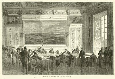 Posiedzenie Francuskiej Rady Wojennej, styczeń 1871 r. autorstwa English School