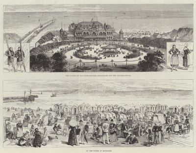 Szkice Boulogne (grafika) autorstwa English School