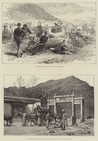 Szkice Chin (grafika) autorstwa English School