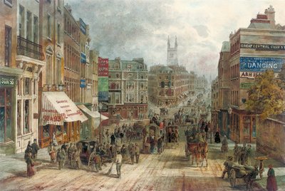 Snow Hill, Holborn, Londyn autorstwa English School