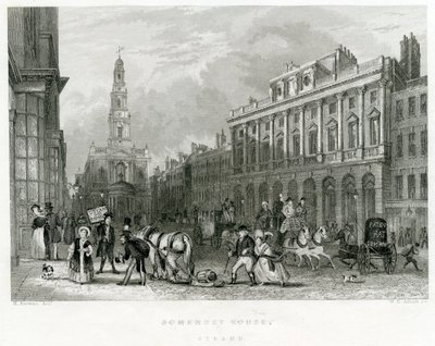 Somerset House, Strand autorstwa English School