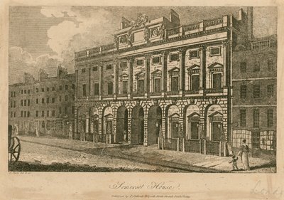Somerset House, The Strand, Londyn autorstwa English School