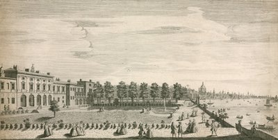 Somerset House, The Strand, Londyn autorstwa English School