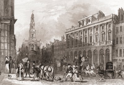 Somerset House, The Strand, Londyn, Anglia autorstwa English School