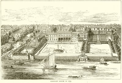 Dom w Somerset w 1755 autorstwa English School