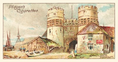 South Gate, Yarmouth (chromolit) autorstwa English School