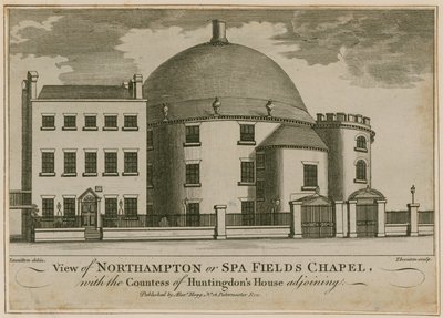 Kaplica Spa Fields, Clerkenwell autorstwa English School