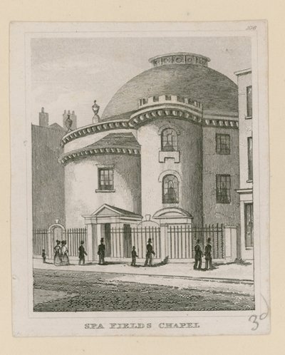 Kaplica Spa Fields, Clerkenwell autorstwa English School