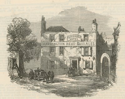 Spaniards Hotel, Hampstead Heath, Londyn autorstwa English School