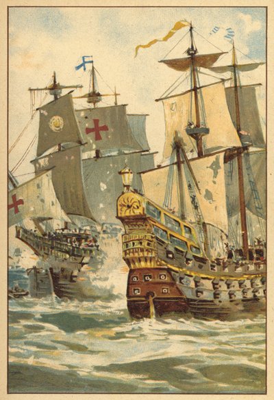 Hiszpańska Armada autorstwa English School