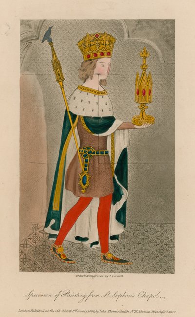 Okaz malarstwa z kaplicy św autorstwa English School