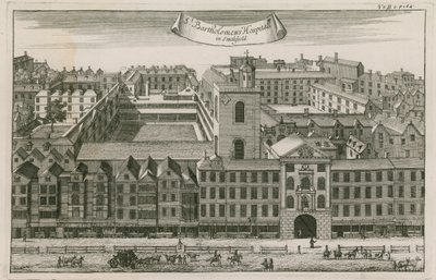 Szpital St Bartholomews, Smithfield autorstwa English School