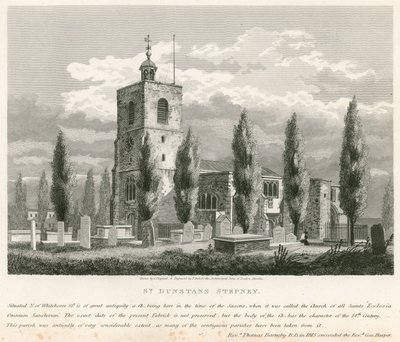 St Dunstans, Stepney, Londyn autorstwa English School