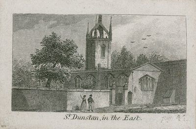 St Dunstans na Wschodzie autorstwa English School
