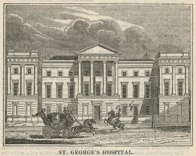 Szpital św. Jerzego, Londyn autorstwa English School