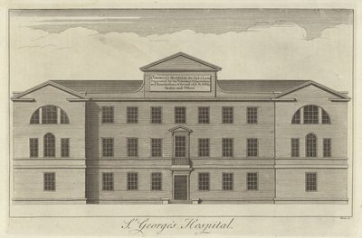 Szpital św. Jerzego, Londyn autorstwa English School
