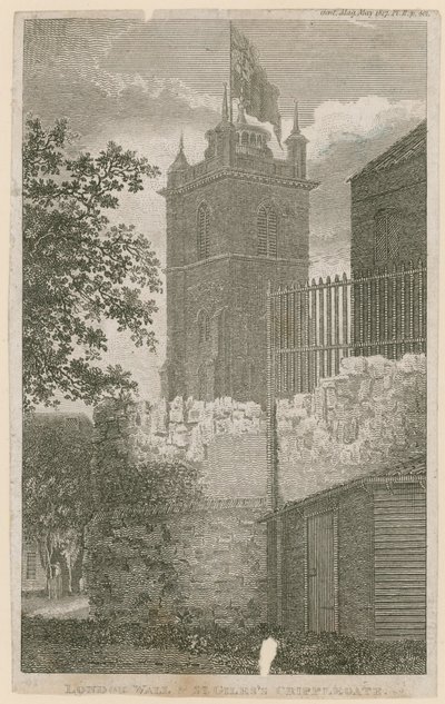 St Giles, Cripplegate, Londyn autorstwa English School