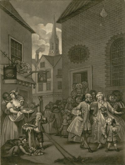 St Giles na polach, Londyn autorstwa English School